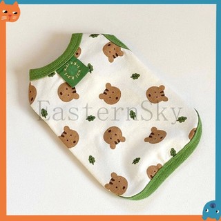 Thú Cưng Gấu Vest Thú Cưng Áo Len Thú Cưng Mùa Xuân / Mùa Hè Quần Áo Thú Cưng Quần Áo Chó Quần Áo Mèo