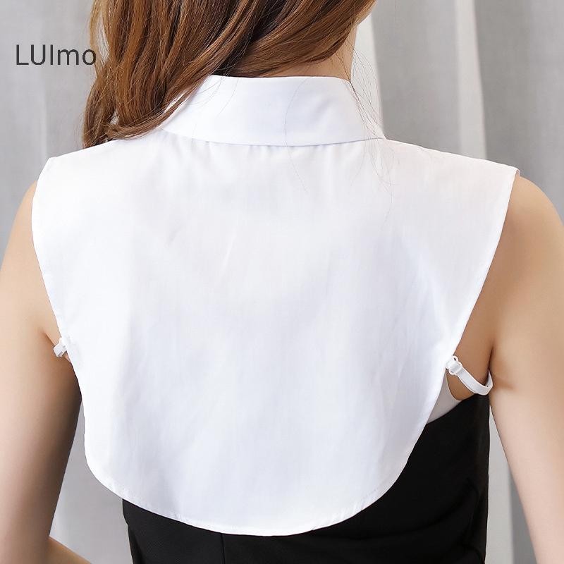 Luimo Cổ Giả Cho Áo Sơ Mi Có Thể Tháo Rời Cổ Áo Sơ Mi Chắc Chắn Ve Áo Top Nam Nữ Đen Trắng Quần Áo Áo Sơ Mi Phụ Kiện DropShip SBS