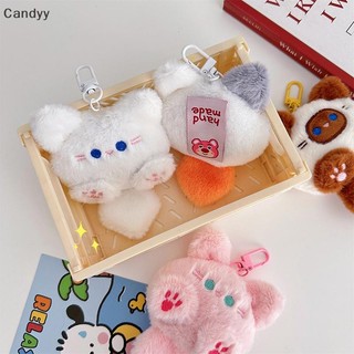 NDY Squeak Dài Đuôi Sang Trọng Móc Khóa Dễ Thương Nhồi Bông Móc Khóa Túi Đồ Trang Trí Sang Trọng Búp Bê Móc Khóa N