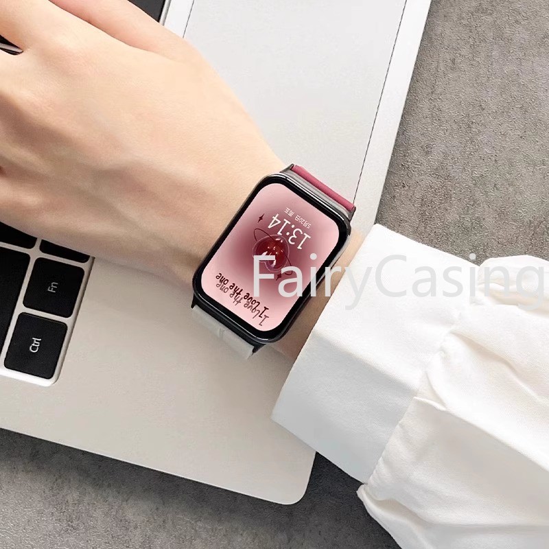 Dây đeo silicon thể thao từ tính cho vòng đeo tay Xiaomi Mi Band 9 Pro Correa cho Xiaomi Redmi Watch 4 / Mi Band 8 Pro Phụ kiện đai