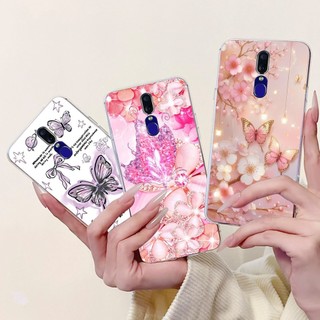 Ốp Cho OPPO F11 Pro Ốp Điện Thoại F11 A9 A9x CPH1913 CPH1911 CPH1969 Vỏ Silicon Thời Trang Hoa Trái Tim Tình Yêu Chống Sốc Ốp Lưng