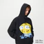 Cặp đôi nam nữ dành cho cha mẹ và con cái UT SpongeBob SquarePants in hình áo len có mũ trùm đầu rộng rãi Áo len dài tay 477905