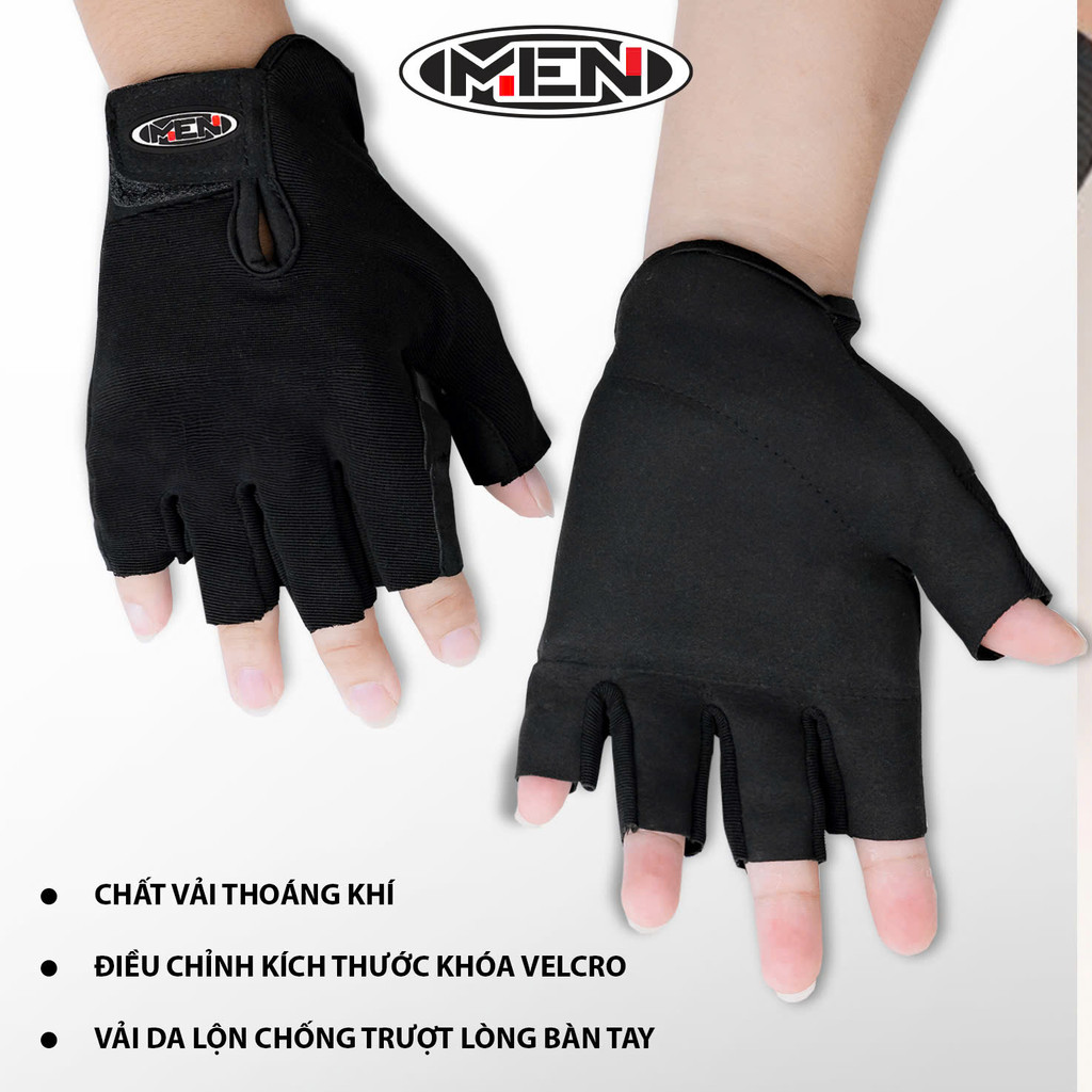 Găng tay menZ1 năng động hở ngón nam nữ vải đàn hồi bảo vệ tay tốt nhất chống trơn trượt [HÀNG MỚI VỀ-HCM]