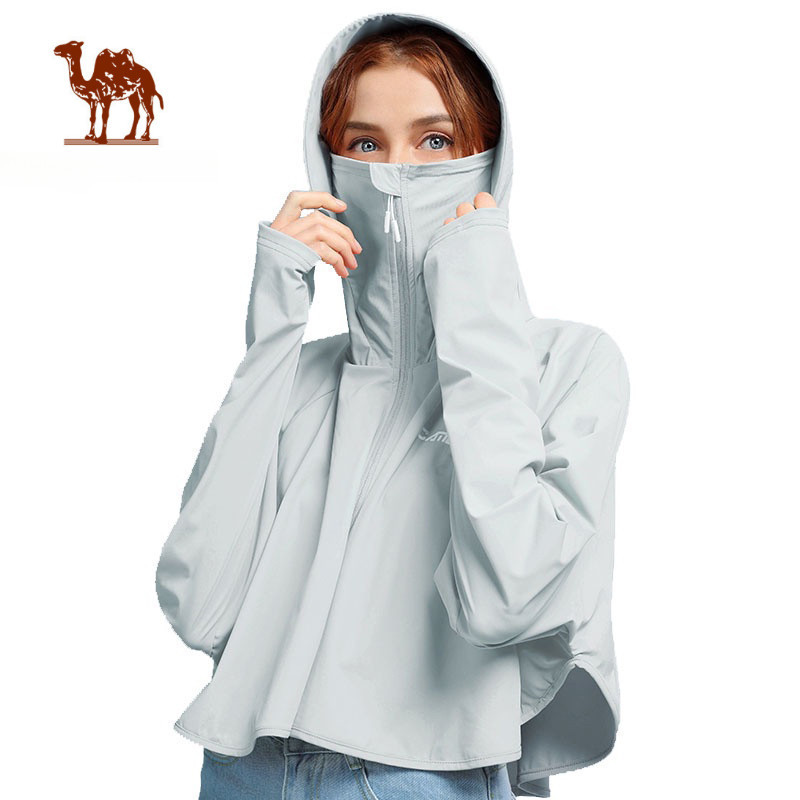 Ảnh Áo khoác thể thao CAMEL CROWN A0S142120-1 chống nắng chống tia UV thời trang cao cấp cho nữ 1