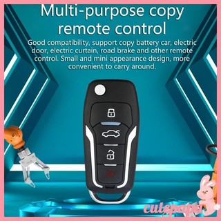 Cutep 433Mhz Bộ điều khiển từ xa Bộ sao chép Mã nhân bản Chìa khóa xe hơi cho cửa nhà để xe Bộ phát thu 4 kênh