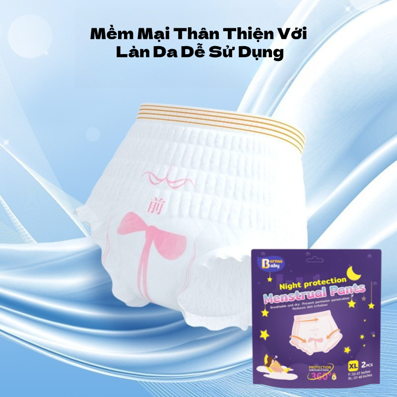 Băng Vệ Sinh Quần Một Lần Bỉm Quần Cho Mẹ Sau Sinh Co Giãn Mềm Mại Và Thân Thiện Với Da Phụ Nữ Đến Tháng
