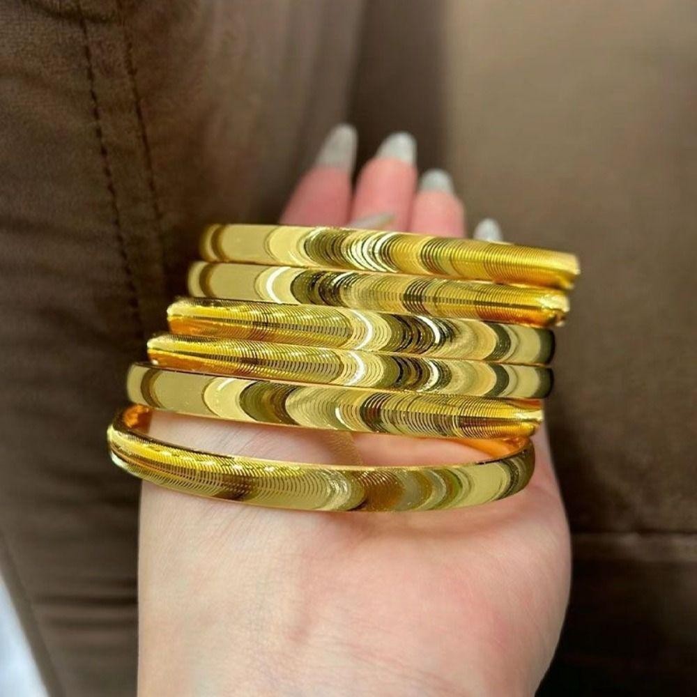 Vòng tay mắt mèo HOBBYIN từ đồng, phụ kiện trang sức thời trang