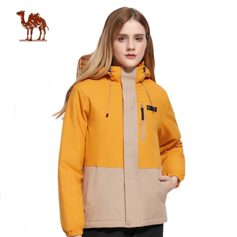 Ảnh Áo khoác cotton nữ CAMEL CROWN áo khoác ấm áp chăn bông nam nữ 1