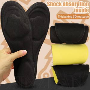 Đế Massage Đám Mây 5D - Đế Mềm Dày Chống Sốc Thể Thao - Nam Nữ Đệm Giày Có Độ Co Giãn Cao - Hấp Thụ Mồ Hôi, Khử Mùi, Thoáng Khí, Chống Trơn Trượt, Trimmable