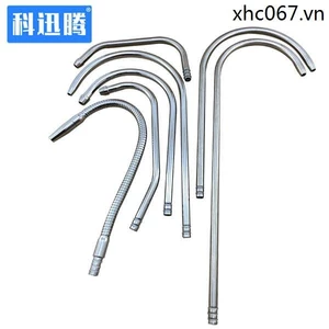 304 Thép Không Gỉ Khuỷu Tay Thanh Lọc Vòi Phụ Kiện Nhà Bếp 2 Điểm Vòi Đa Năng Ổ Cắm Khuỷu Tay Cổ Ngỗng Khuỷu Tay