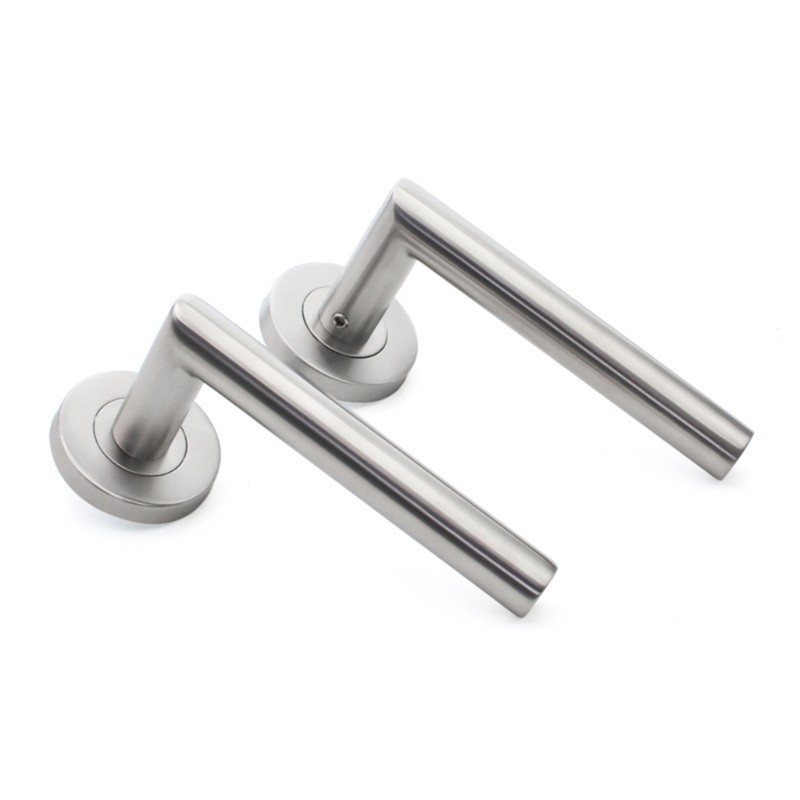 Bộ tay nắm cửa nội thất HL với bộ tay nắm cửa tròn có lỗ khóa giấu