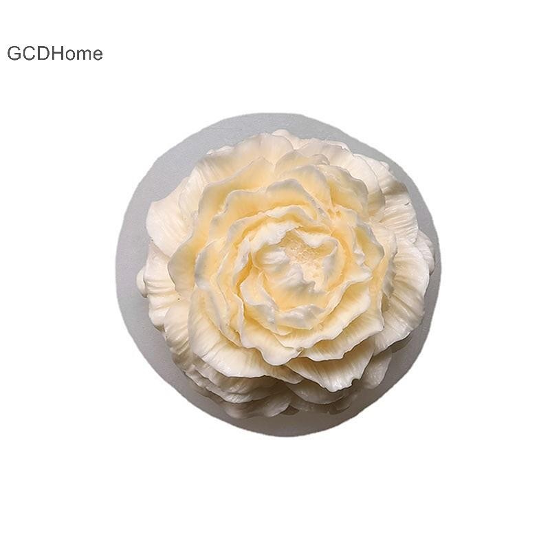 GCDHome Khuôn Bánh Silicon Xà Phòng Sô Cô La Nến Dụng Cụ Làm Khuôn Dập Nổi Hoa Hoa Thơm Kẹo Handmade HOT Trang Trí Đám Cưới