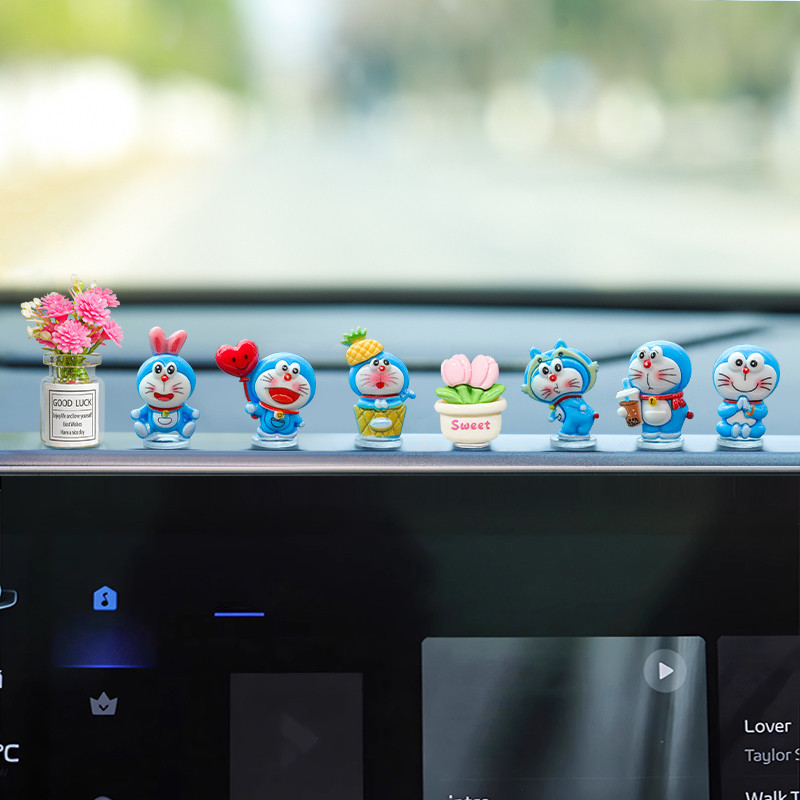 8 Chiếc Doremon Hoạt Hình Trang Trí Bánh Đồ Chơi Dễ Thương Bộ Sưu Tập Trang Trí Nội Thất Ô Tô Phụ Kiện