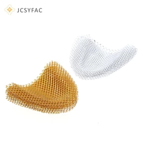 JCSYFAC 10 Cái / bộ Nha Khoa Ấn Tượng Lưới Kim Loại Khay Dùng Để Tăng Cường Răng Trên Nha Khoa Kim Loại Gia Cố Lưới Răng Miệng Phụ Kiện Nha Khoa Mới