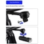 GODD Đèn Trước Đứng Đi Xe Đạp Đèn Trước Giá Đỡ Xe Đạp Camera Gắn Chân Đế Adapter Xe Đạp Camera Đèn Mo
