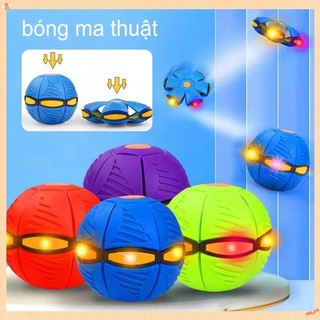 Bóng Ma Thuật Biến Hình Thành Đĩa Bay Bóng Ma Thuật Ufo Bật Lò Xo Dành Cho Trẻ Em Đồ Chơi