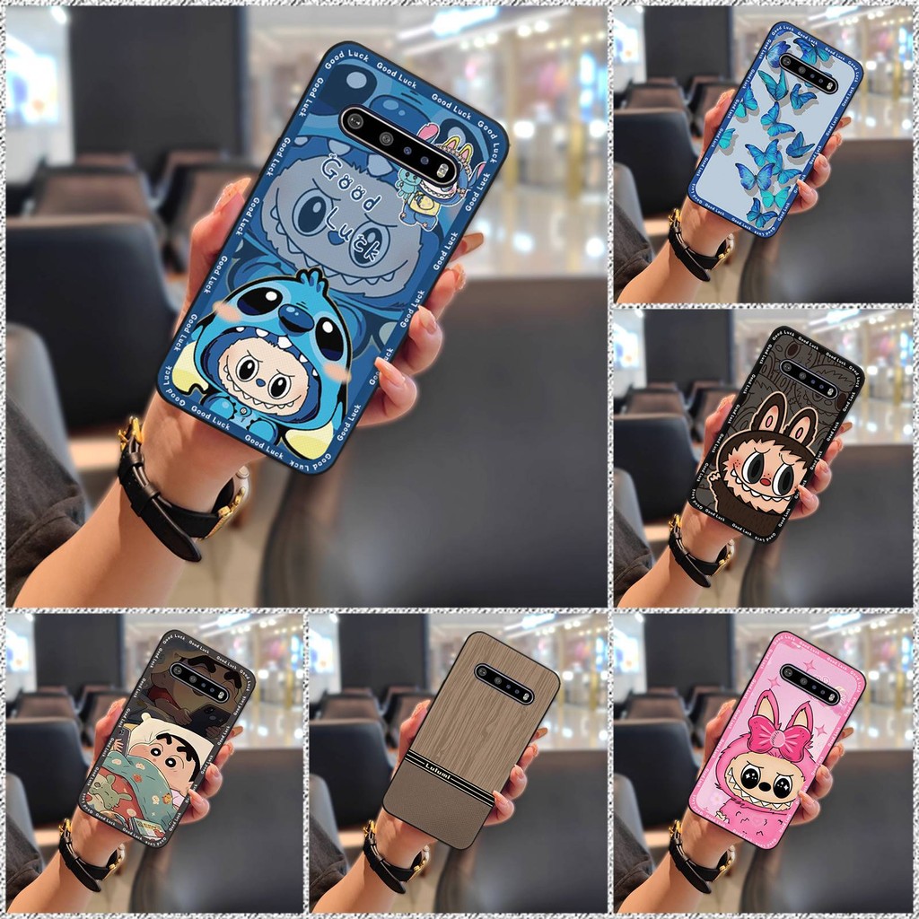 Ốp Lưng Chống Bụi Ốp lưng LG V60 ThinQ 5G TPU Di Động Vỏ Điện Thoại Di Động Tay Cầm Bền Graffiti Silicon Bảo Vệ Điện Thoại Chống Bụi Bẩn Dễ Thương Chống Thấm Nước Thiết Kế Thời Trang