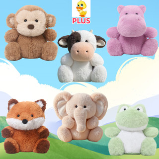 PLUS✨JOOKI Sang Trọng✨Búp bê Jooki Fun Fox Hippopotamus Bò Ếch Búp bê nhồi bông Đồ chơi động vật sang trọng dễ thương Quà tặng ngày lễ cho trẻ em Sáng tạo Vui nhộn Đồ chơi sang trọng Trao đổi tốt nghiệp Quà tặng đồ chơi sang trọng