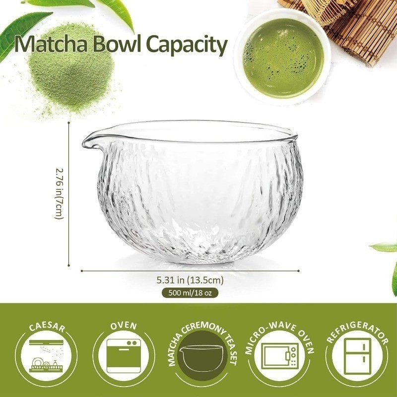 Pha Matcha Bộ Chổi 7in1,Nhật Bản Matcha Whisk (7 chiếc),Cây khuấy trà xanh,Dụng Cụ Pha Trà
