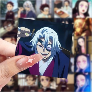 59 Chiếc Anime Demon Slayer Dán Chống Thấm Nước Trang Trí Laptop Đàn Guitar Hành Lý Điện Thoại Miếng Dán Đồ Chơi