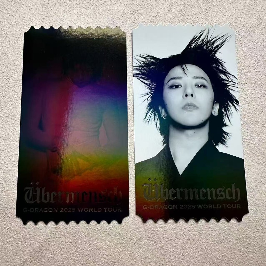 Vé ảnh Tour du lịch thế giới G-DRAGON Übermensch 2025