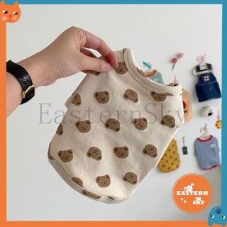 Thú Cưng Gấu Vest Thú Cưng Áo Len Thú Cưng Mùa Xuân / Mùa Hè Quần Áo Thú Cưng Quần Áo Chó Quần Áo Mèo