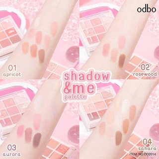 [ODBO] Bảng Phấn Mắt ODBO, Nhiều Màu Siêu Đẹp, Lên Màu Chuẩn – Dễ Tán, Trang Điểm Nữ Cosmetic