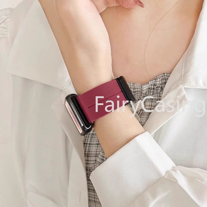 Dây đeo silicon thể thao từ tính cho vòng đeo tay Xiaomi Mi Band 9 Pro Correa cho Xiaomi Redmi Watch 4 / Mi Band 8 Pro Phụ kiện đai