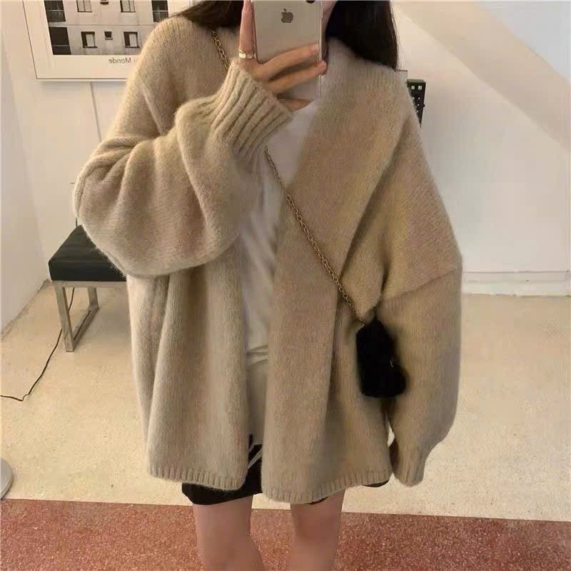 Áo khoác cardigan len siêu mềm mịn kiểu dáng basic dễ phối đồ hottrend màu đông XIMIMI SP249
