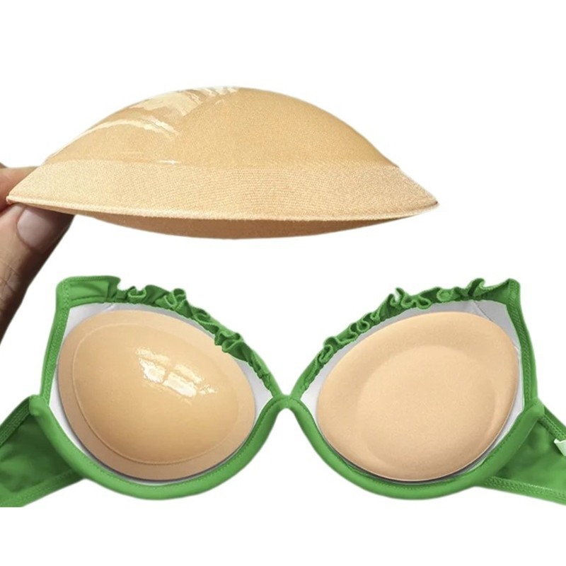Double Sided Invisible Sticky Bra Inserts Self Adhesive Silicone Push Up Bra Pad