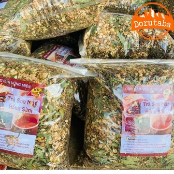 (1kg) Trà Sơn mật hồng sâm Sapa (trà sâm hồng) loại 1 thượng hạng giảm cân, giảm mỡ máu, hạ huyết áp, hỗ trợ tiểu đường