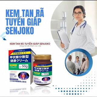 Kem Bôi Tan U Tuyến Giáp Senjoko Nhật Bản 50GR Tiêu Viêm Giảm Đau U Tuyến Giáp Hiệu Quả