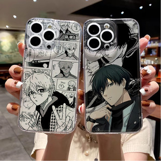 Ốp Lưng Cho IPhone 11 Pro MAX 6 6S 7 8 Plus X XS MAX XR 13promax 14promax Hoạt Hình Anime BLUE LOCK Cool Japan Bảo Vệ Toàn Diện Vỏ Điện Thoại Mềm Trong Suốt