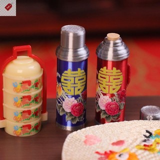 ALIK 1 / 12 Nhà Búp Bê Trung Quốc Hoài Cổ Cảnh Bình Nước Ấm Đồ Chơi Mô Hình Nhà Búp Bê Thu Nhỏ Phụ Kiện Nhà Búp Bê Trang Trí VN