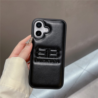 Ốp điện thoại dập nổi thời trang sang trọng BB Paris Business cho iPhone 16 15 14 13 Pro Max Bìa cứng