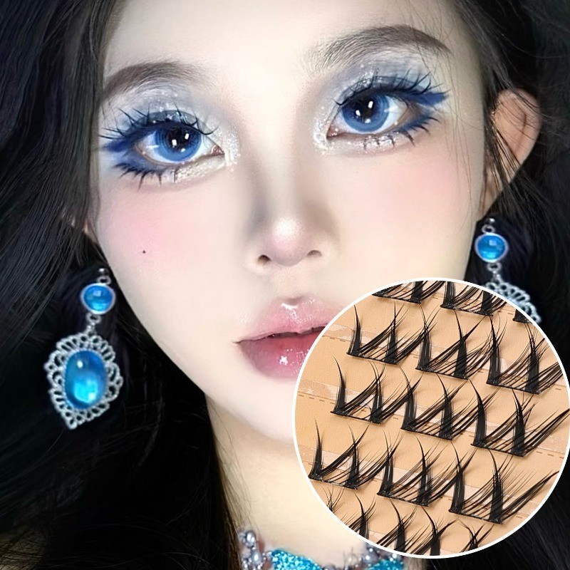[Nổi bật] Lông mi giả Snecki Cat - Lông mi giả tự dính - DIY, Dài, Truyện tranh, Hàn Quốc - Dụng cụ trang điểm nữ - Hoa hướng dương Lông mi dày tự nhiên