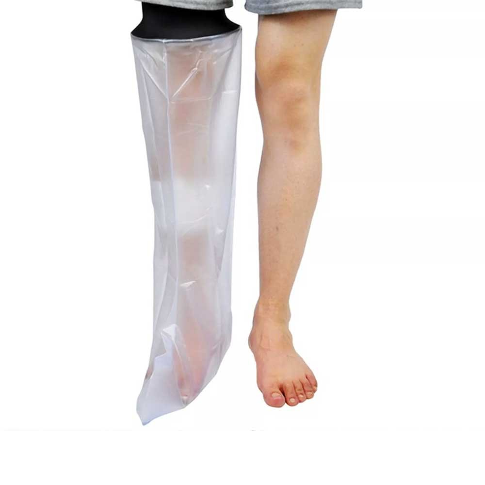 Shower Cover Waterproof Bandage Ankle Wound Protector Adult Reusable Foot Cast Covers Protector Shower Bag