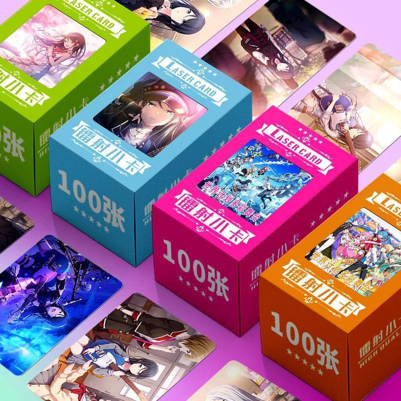 Project Sekai: Sân khấu đầy màu sắc! Kỳ tích. Thẻ ảnh Hatsune Miku ACG – 100 thẻ độc đáo