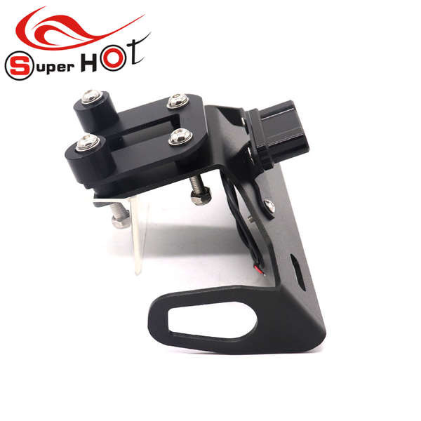 Thích hợp cho Kawasaki Z800 Z800R 13-18 năm sửa đổi khung biển số phía sau khung biển số phía sau khung đuôi ngắn