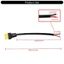 GODD XT60 Nam đến Đầu Mở 2Pin Dây Kết Nối Dây Máy Bay Cắm Phụ Kiện Một Phần