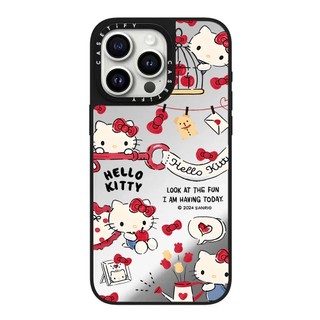 Ốp điện thoại cứng gương Cat tráng miệng từ tính cho iPhone 16ProMax 15 14 13 12 11 Vỏ chống sốc