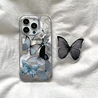 Ốp Lưng Dây Xích Bướm Thời Trang Cho Realme Note 50 60 60X C75X C65S C67 C63 C61 10 13 12 Pro C15 C25S C53 C25 C55 C75 4G C51 C35 C21Y C25Y C12 GT Master Vỏ Điện Thoại