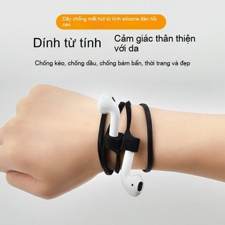 Dây đeo tai nghe nam châm – Đeo cổ tiện lợi, chống rơi hiệu quả, phù hợp nhiều loại tai nghe
