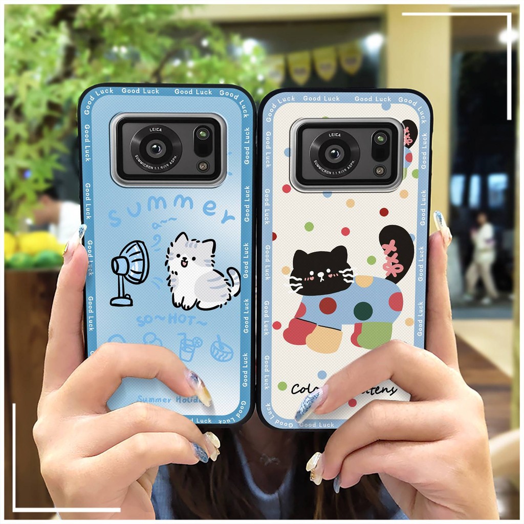 Túi Điện Thoại Dễ Thương Ốp Lưng Điện Thoại Sharp Aquos R6 / SH-51B / P6 / R6G TPU Bền Di Động Ốp Lưng Bảo Vệ Điện Thoại Thiết Kế Thời Trang Hoạt Hình Chống Bụi Chống Thấm Nước Vỏ Điện Thoại Di Động Graffiti