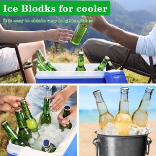 Khay đá viên lớn có nắp - Khuôn làm đá viên vuông bằng silicon - Máy làm đá tự làm cho Cocktail, whisky