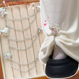 [Thời trang] Kẹp quần áo nam châm hợp kim cao cấp | Dụng cụ cố định chân quần nhẹ nhàng, Dây chuyền chống trượt 11cm cho áo sơ mi / rèm cửa, Tùy chọn màu bạc & vàng