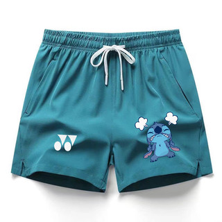 Quần short chạy cầu lông dành cho nam và nữ, chạy marathon điền kinh, quần short tập khô nhanh mùa hè có dây kéo