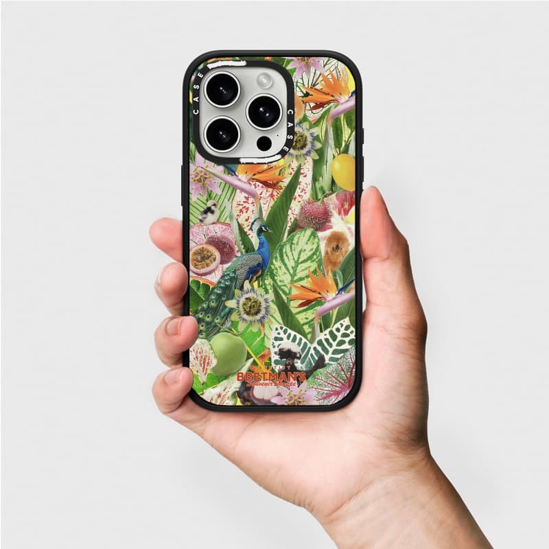 CASECASE X Bretman Rock Birds of Paradise Matte Black Matte Purple Matte RosePink Clear Hard Case Impact Case cho Apple IPhone 13 14 15 16 Pro Max có hộp