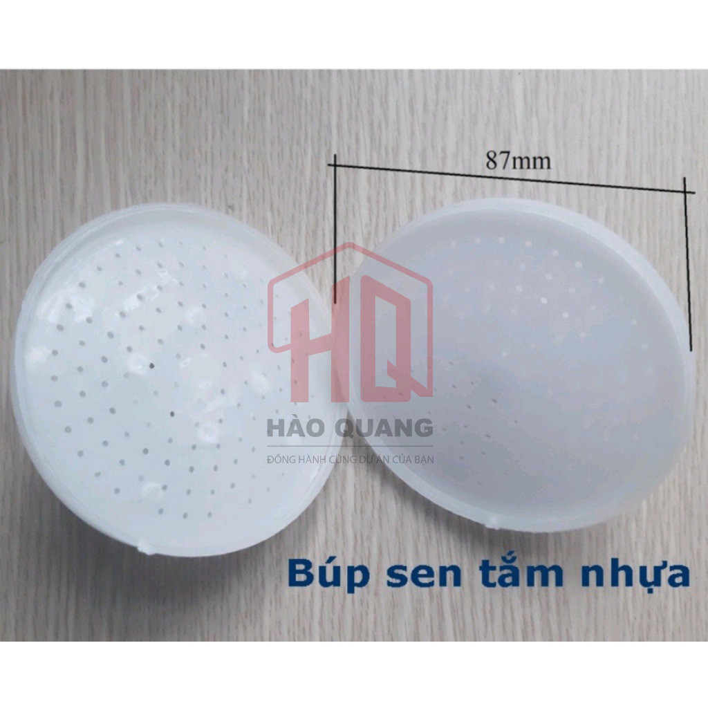 Búp Sen Tắm Inox/Nhựa Phi 21 – Tăng Áp Mạnh, Dễ Lắp Đặt, Bền Đẹp