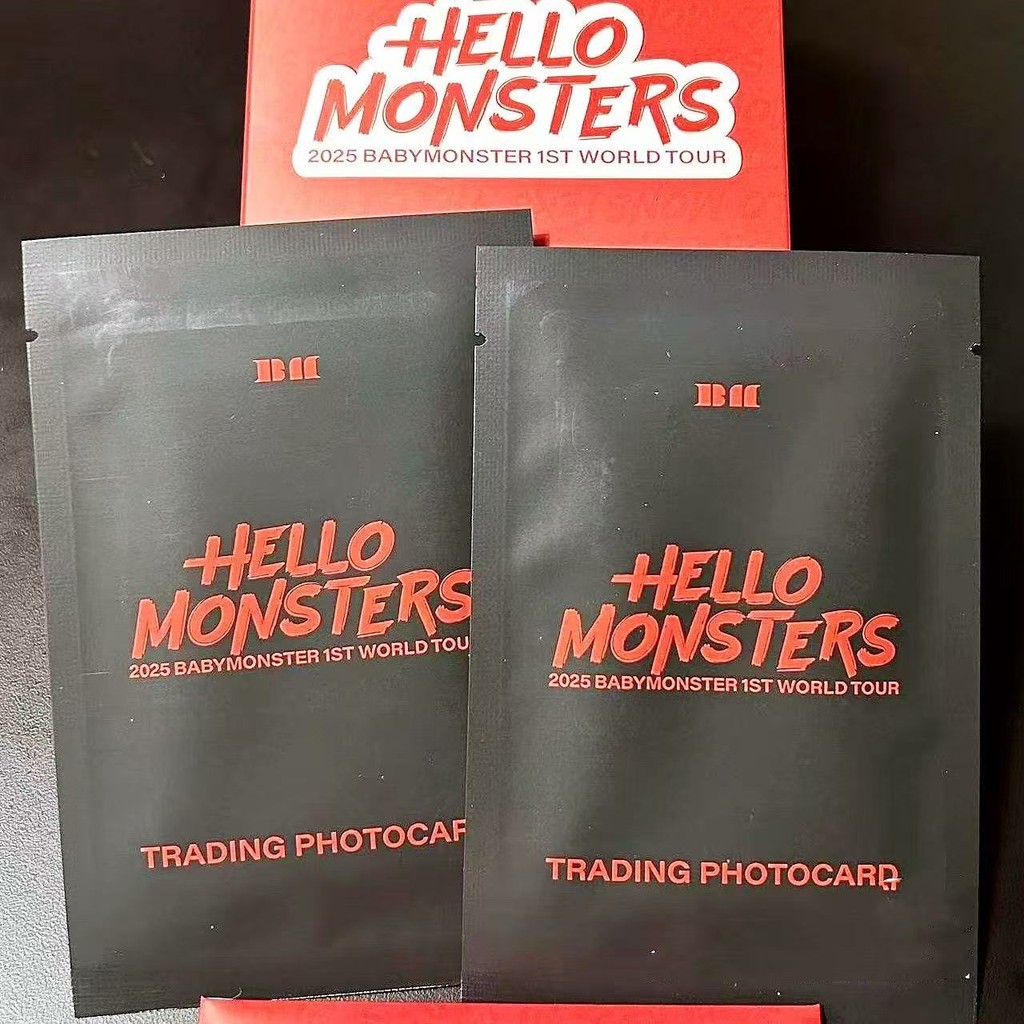 Babymonster HELLO MONSTERS Seoul Photocard Thẻ giao dịch ngẫu nhiên
